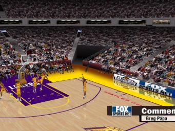 NBA Basketball 2000 - PC Screen