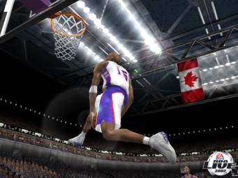 NBA Live 2002 - Xbox Screen