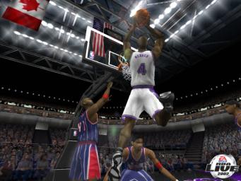 NBA Live 2002 - Xbox Screen