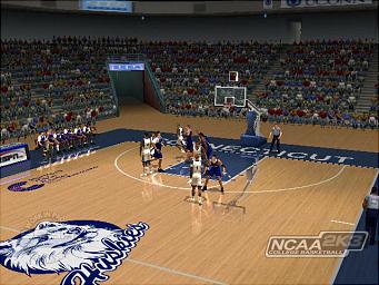 NCAA College Basketball 2K3 - PS2 Screen