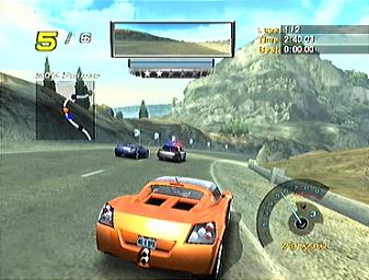 Need for Speed: Hot Pursuit 2 - Xbox Screen