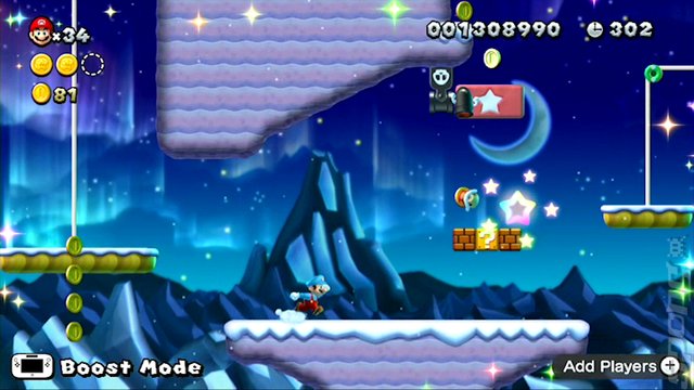 New Super Mario Bros. U - Wii U Screen