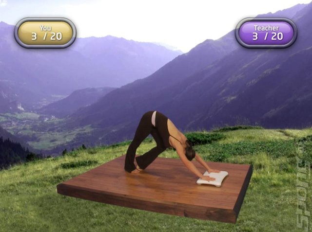 NewU Fitness First: Yoga & Pilates Workout - Wii Screen