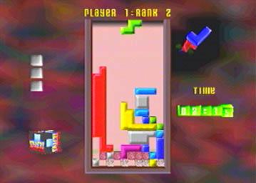 The Next Tetris - PlayStation Screen