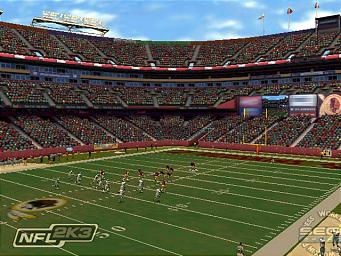 NFL 2K3 - Xbox Screen