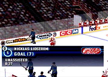 NHL 2K - PlayStation Screen