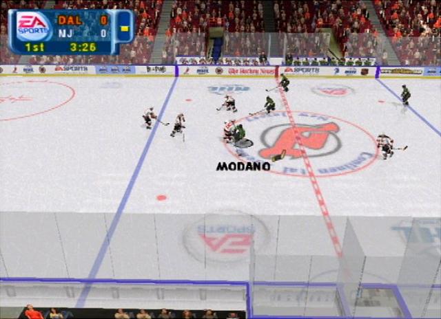 NHL 2001 - PS2 Screen
