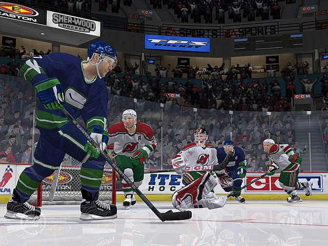 NHL 06 - PS2 Screen