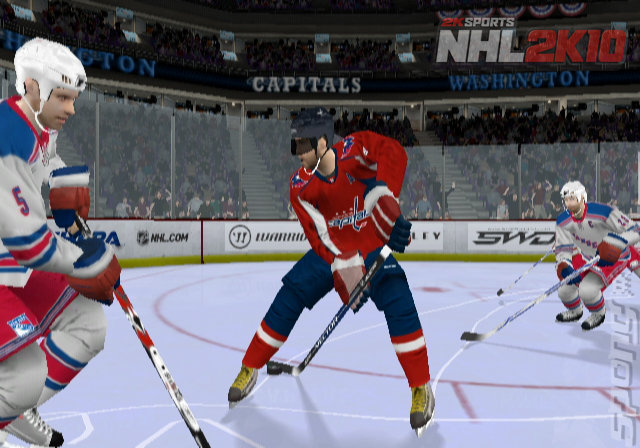 NHL 2K10 - Wii Screen