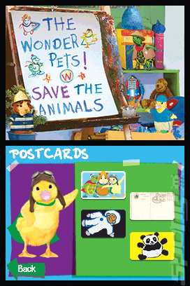 Nickelodeon Wonder Pets! Save the Animals! - DS/DSi Screen