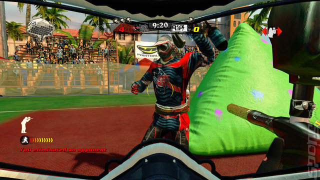 Millennium Series Championship Paintball 2009 - PS3 Screen