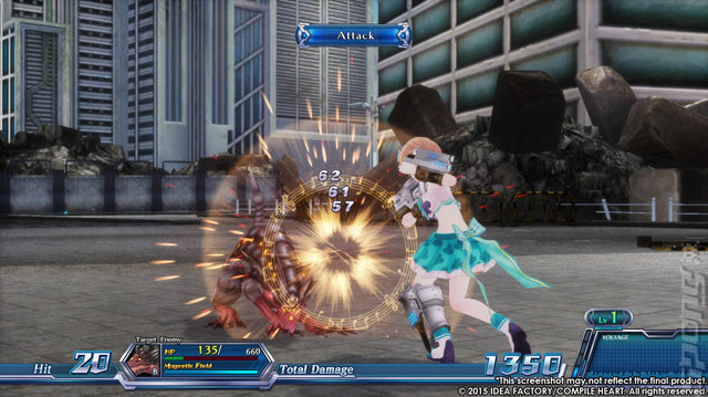 Omega Quintet - PS4 Screen