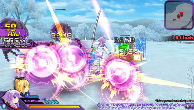 Omega Quintet - PS4 Screen