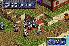 Onimusha Tactics - GBA Screen