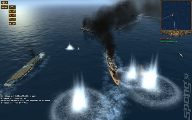 Pacific Storm: Allies - PC Screen