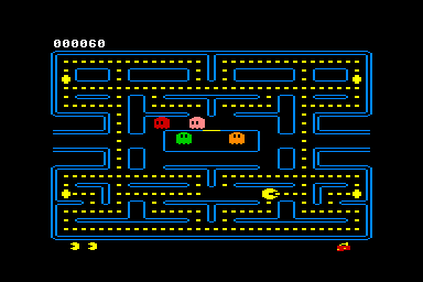 Pac-Man - C64 Screen