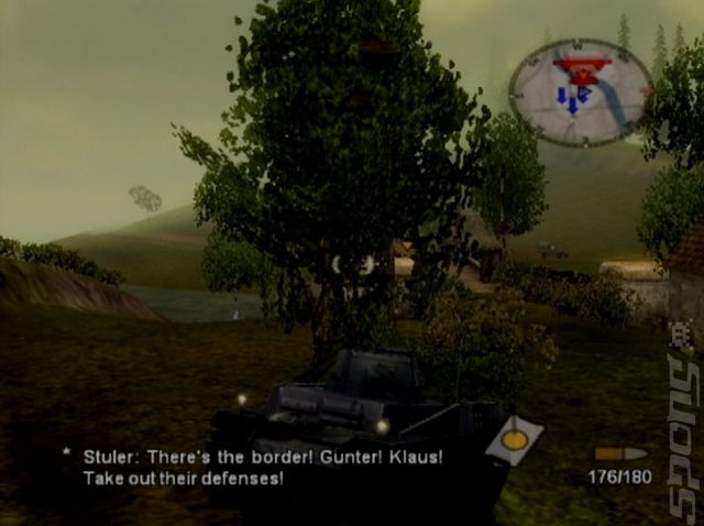 Panzer Elite Action: Fields of Glory - PS2 Screen