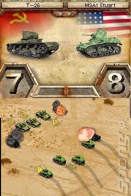 Panzer Tactics DS - DS/DSi Screen