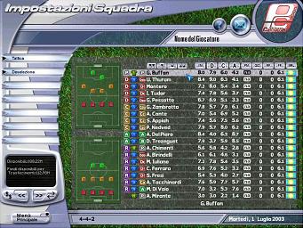 PC Calciatori 2004 - PC Screen