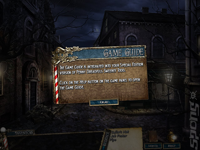 Penny Dreadfuls: Sweeney Todd Collector's Edition - PC Screen
