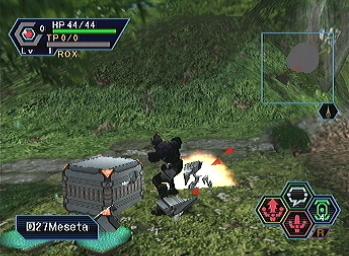 Phantasy Star Online Version II - Dreamcast Screen