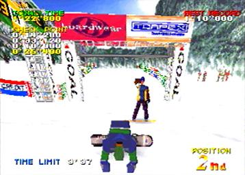 Phat Air Extreme Snowboarding - PlayStation Screen