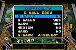 Pinball Advance - GBA Screen