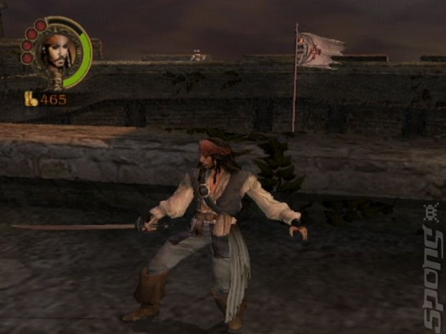 Pirates of the Caribbean: The Legend of Jack Sparrow - PC Screen