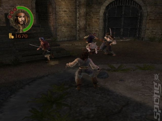 Pirates of the Caribbean: The Legend of Jack Sparrow - PC Screen