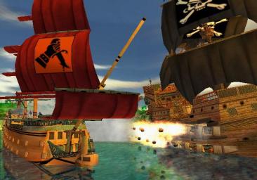 Pirates: The Legend of Black Kat - PS2 Screen