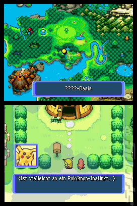 Pokemon Mystery Dungeon: Blue Rescue Team - DS/DSi Screen