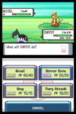 Pokémon Diamond - DS/DSi Screen