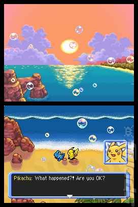 Pok�mon Mystery Dungeon: Explorers Of Time - DS/DSi Screen