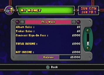 Popstar Maker - PlayStation Screen