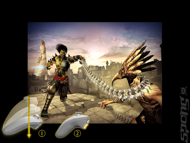 Prince of Persia: Rival Swords  - Wii Screen