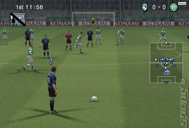 Pro Evolution Soccer 6   - PC Screen