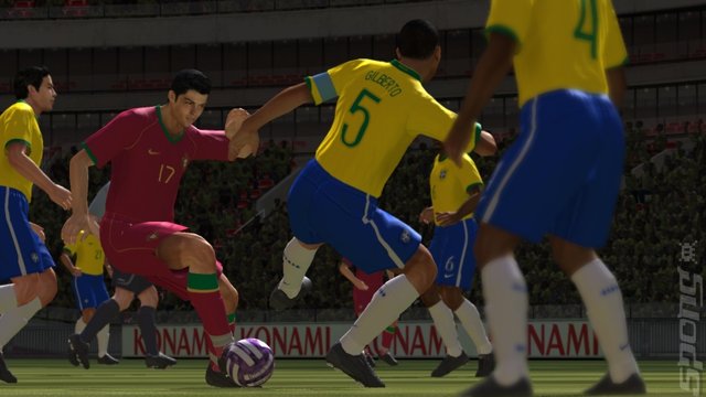 Pro Evolution Soccer 2008 - PS3 Screen