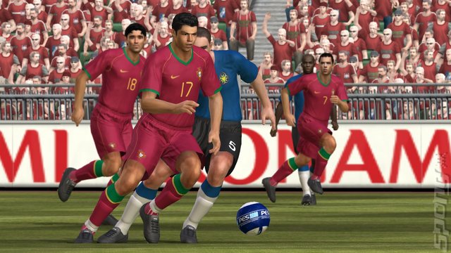 Pro Evolution Soccer 2008 - PS2 Screen