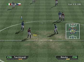 Pro Evolution Soccer - PS2 Screen