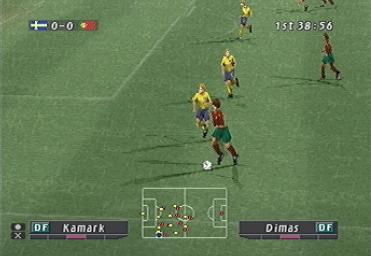 Pro Evolution Soccer - PlayStation Screen