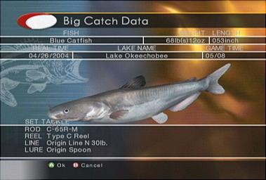 Pro Fishing Challenge - Xbox Screen