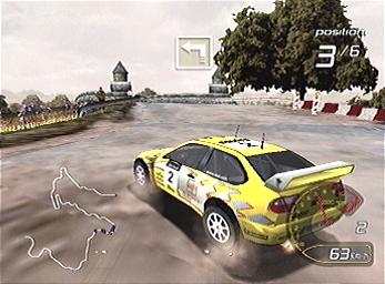 Pro Rally 2002 - PS2 Screen