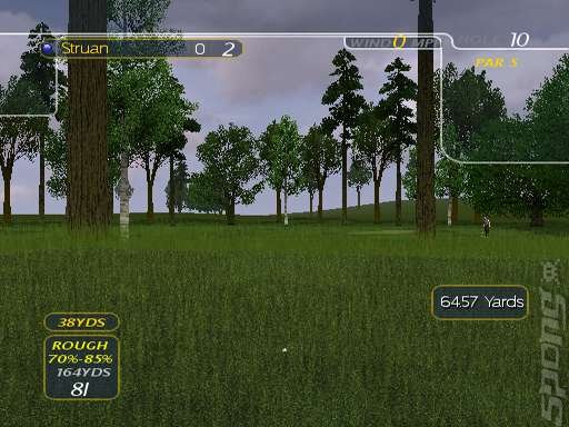 ProStroke Golf: World Tour 2007 - PS2 Screen