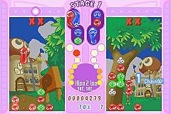 Puyo Pop Fever - GBA Screen