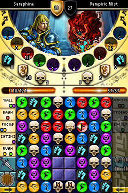 Puzzle Quest II - DS/DSi Screen