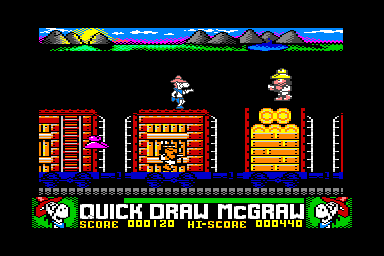 Quick Draw McGraw - C64 Screen