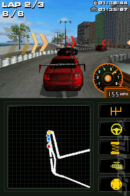 Racedriver: GRID - DS/DSi Screen