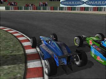 Racing Simulation Three - PS2 Screen