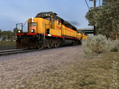 Rail Simulator - PC Screen