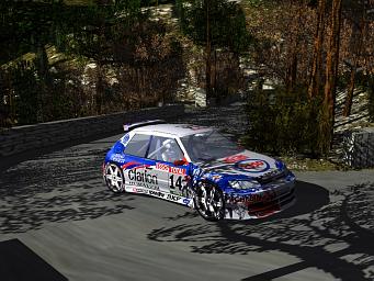 Rally Racing Simulation - PC Screen